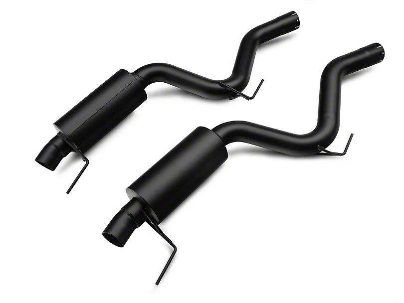 MBRP Black Series Cat-Back Exhaust w/ Y-Pipe - Race Version (2015-2025 Mustang EcoBoost) - Image 4